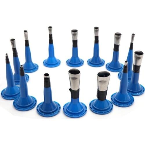 14 Pieces Caulking Nozzle Finisher Scraper Applicator Tool W/ Base Reusable