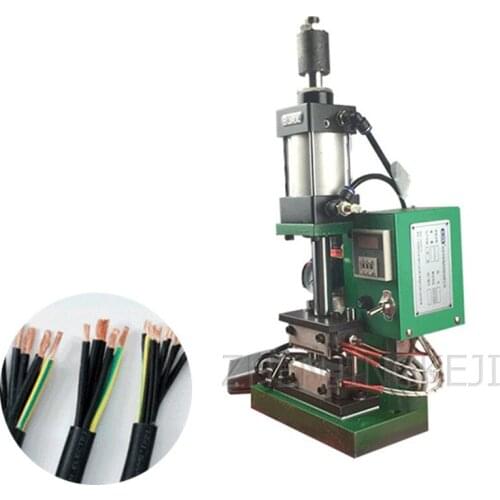 150SX Peeling Machine 220V Digital Display High Temperature Data Line Noodle Line Data Line Pneumatic Hot Stripping Machine