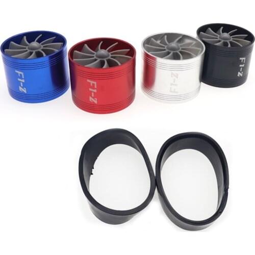 Car Accessories Car Air Filter Intake Fan Fuel Gas Saver Supercharger Car Universal For Turbine Turbo Charger Turbocharger