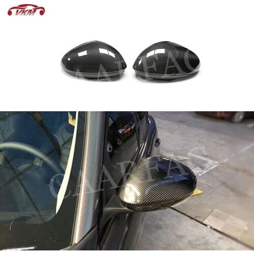 Dry Carbon Fiber Material Side Mirror Cover Fit For Alfa Romeo Giulia 2017 2018 2019 Auto Car Decorations