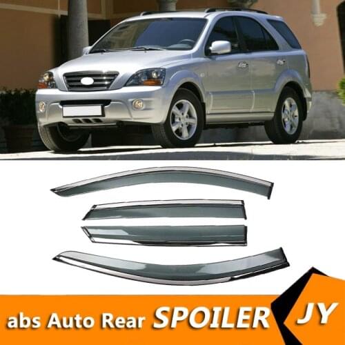 For KIA sorento 2006-2008 Window Visor Vent Shades Sun Rain Deflector Guard For KIA sorento Auto Accessories 4PCS/SET