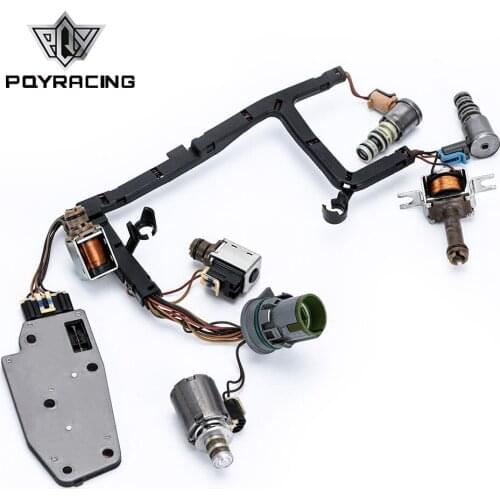 Transmission Solenoid Kit 4L60E Internal Wire Harness with TCC Solenoid for Buick Rainer Chevrolett Avalanche 1500 GMCC