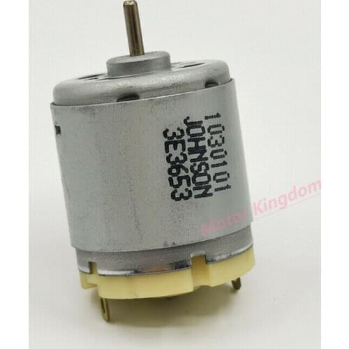 JOHNSON 1030101 RS-360 6V-12V 30500RPM High Speed Carbon Brush DC Motor For hair dryer