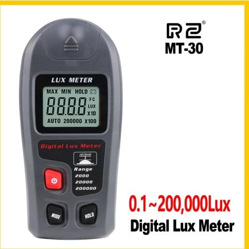 RZ Pocket Design High Precision High quality Mini Digital Lux meter handheld Tool MT30