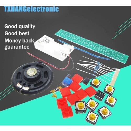 DIY Kit NE555 Component Electronics Electric Piano Organ Module DIY Electronic / Battery Box organizadores diy electronics