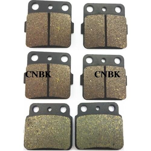 F+R Brake Pad Set fit ARCTIC CAT 400 DVX DVX400 2005 2006 2007 2004 - 2008 Front Rear