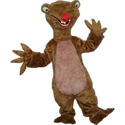 Short-haired Sloth Doll Mascot Costume Adult Halloween Birthday Party Cartoon Apparel Hot Sale Classic Version Cosplay Costumes