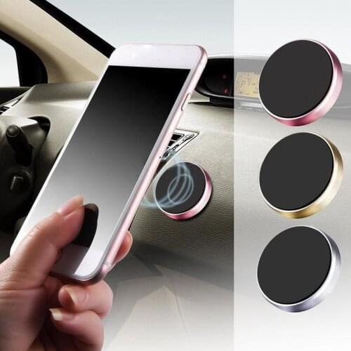Magnetic Car Phone Holder Universal Wall Desk Metal Magnet Stand Holder Car Mount Support for iPhone Samsung GPS Navigation