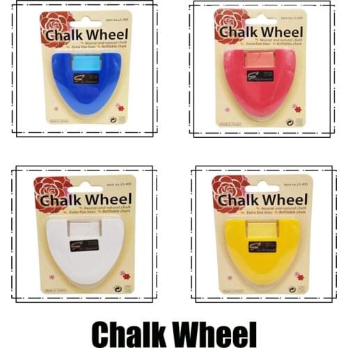 DIY Sewing Parts Chalk Wheel Three Colours --- Rosy red / Yellow / Blue/White Made in Taiwan Top quality