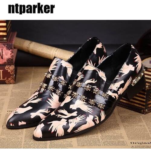 Fashion 100% Original Brand New oxford shoes for Man Luxury Handmade man dress shoes Leather Party Shoes Man, Big Sizes