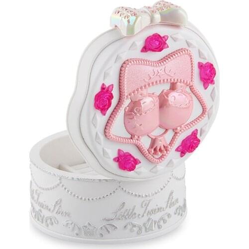 Girls Musical Jewelry Boxes Ballerina Rotating Music Box Gramophone Toys for Children Kids Birthday Gifts