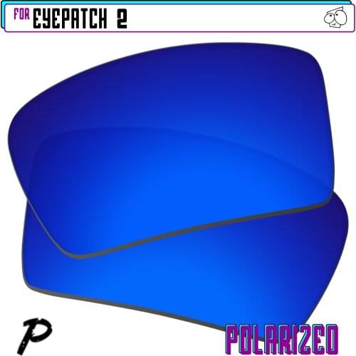 EZReplace Polarized Replacement Lenses for - Oakley Eyepatch 2 Sunglasses - Navy P