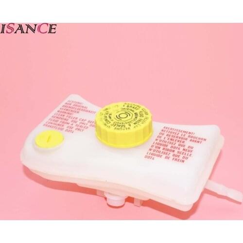 ISANCE Brake Fluid Reservoir Tank With Cap For VW Audi A4 / Avant A6 / S6 Quattro S4 & VW Passat OE# 8E0 611 301G / 8E0 611 301