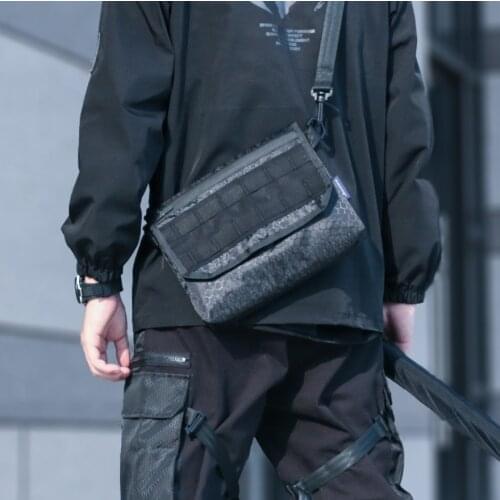 Shoulder bag messenger bag silenstorm techwear accessories streetwear molle waterproof