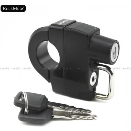 25mm Handlebar Universal Helmet Lock Key locker For SUZUKI Boulevard C50 C90 C109R M50 M90 M109R XL800LC XL1500LC VX800 VZ800V