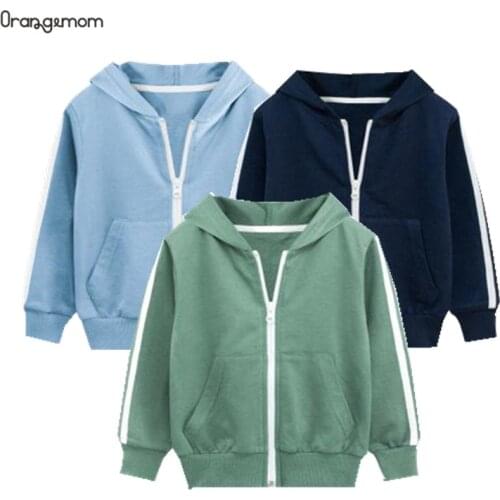 Spring Sport style Children Jackets for boys clothes Hoodies sweatshirt boys coats Korean kids spring outdoor Size 8 Clothes