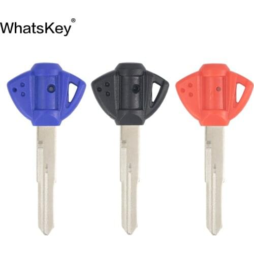 WhatsKey Motorcycle keys Blank Key embryo Uncut For Suzuki GSXR 600 750 1000 SV250 GSX1300 Hayabusa Motorcycle accessories
