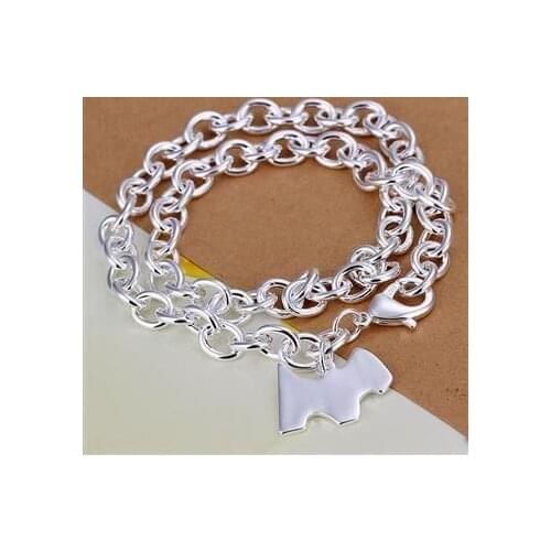 XLN241 Wholesale Charm Christmas Gifts Pendants Necklaces For Women Fashion Jewelry Dog Tag Thick Necklace /ahvaizca