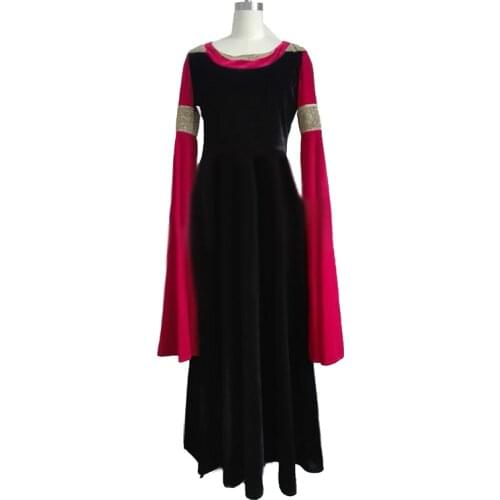2020 princess Arwen cosplay costume halloween cosplay costume Arwen red dress adult