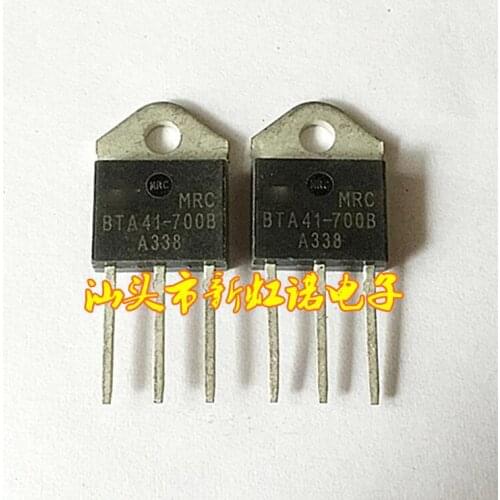 5Pcs/Lot New Original BTA41-700-B BTA41700B BTA41-700 two-way Silicon Controlled Thyristor Integrated circuit Triode In Stock