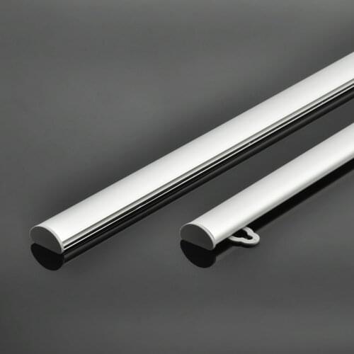 Aluminum Folding Frame Poster Rail Clip Rail Poster Rail Poster Holder Snap Hanging Scroll 0.45 Meters Long Hanging Scroll