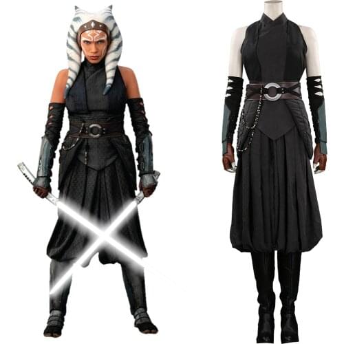 Ahsoka Tano Cosplay Costume Outfits Halloween Party Costumes Fancy Women Clothing