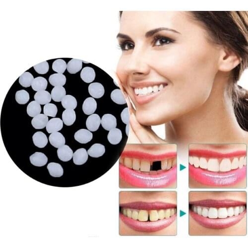 5/15/25g Temporary Replacement Filling Material Missing Tooth Filler Cosmetic False Teeth Dental Self-Made Prosthesis Whitening