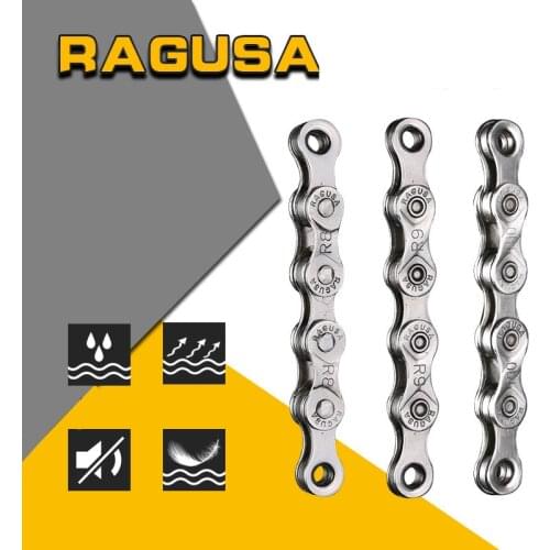 Mtb mountain bike chain 8 9 10 speed fully electroplated anti-rust chain 24 27 30 speed road bike folding car universal chain