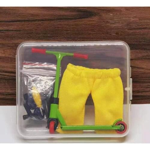 2021 Alloy Finger Scooter With Mini Scooters Tools And Finger Board Accessories Mini Skateboard Finger Toy For 3+ Years Old Kid