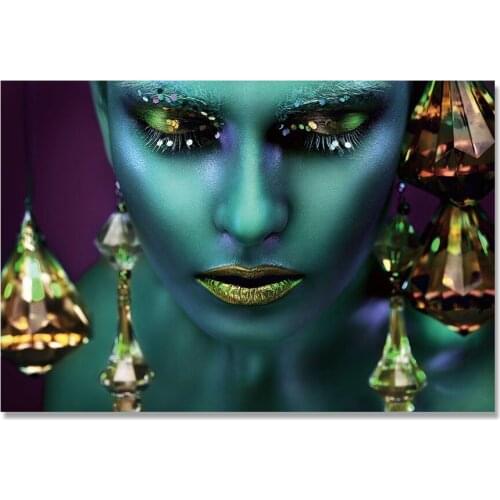 Art Portrait Print Poster cavas Painting Wall-Painting Bedroom Home-Decoration Living-Room