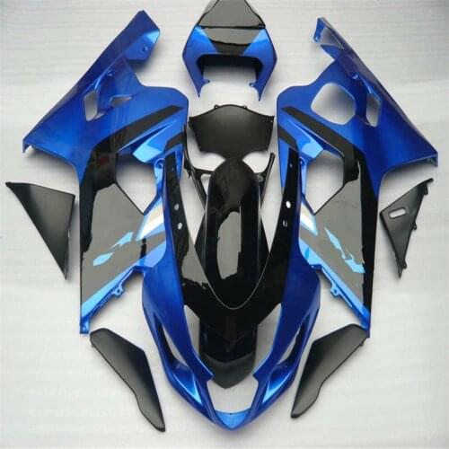 Kit FOR K4 2004 2005 gsxr600 gsxr750 fairings kits 04 05 plastics ABS plastic for blue black GSXR 600 GSXR 600 750 fairing