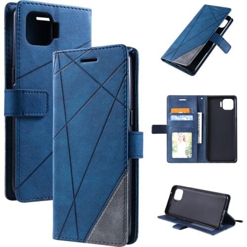 Magnetic Leather Flip Case For OPPO Find X2 Pro X3 Lite A1K A3S A5 A5S A7 A52 A72 A92 A53 A53S A73 A93 A55 A94 A95 4G 5G Cover