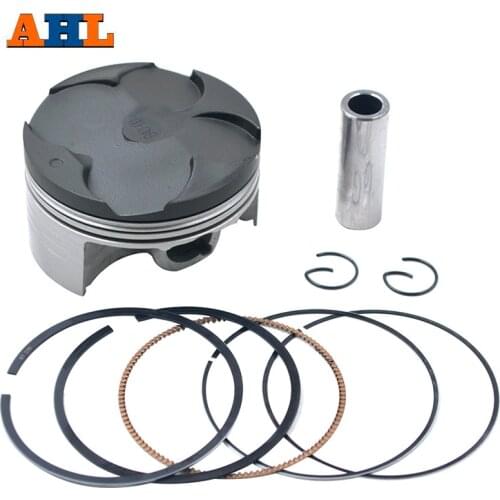 1Set AHL Motorcycle STD +25 +50 Bore Size 67mm ~ 67.5mm Piston Kit & Rings For Honda CBR600 F5 CBR600RR 2007-2019 CBR 600 RR