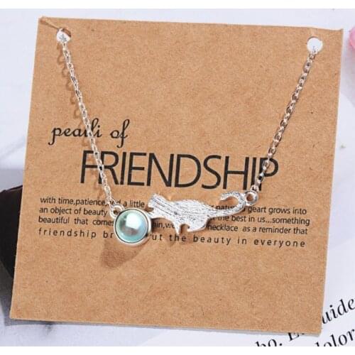 New Arrival Sweet Forest Student Gift Cute Animal 925 Sterling Silver Jewelry Cat Round Moonstone Crystal Necklaces H350