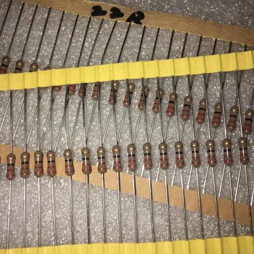 New and original 30PCS 22R 0.5W CF1/2 Coarse Copper Foot Carbon Film Fever Resistance 3*9MM