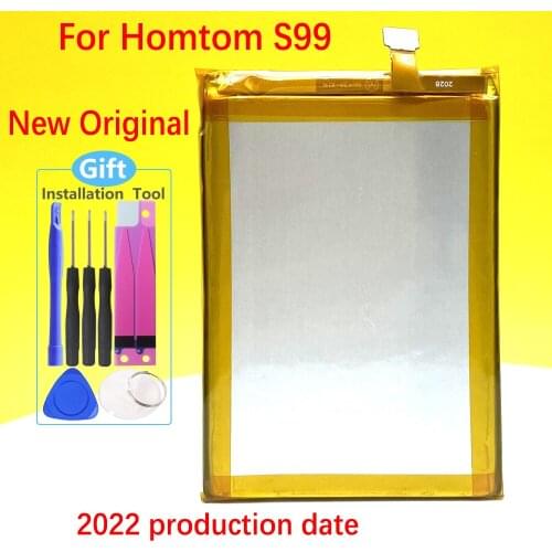 New 6200mAh For Homtom S99 phone In Stock Home delivery High Quality Battery+Tracking Number