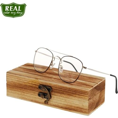 Fashion Retro Thin Frame Prescription Students Myopic Optical Glasses Metal Stainless Steel Frame Men Women Unisex