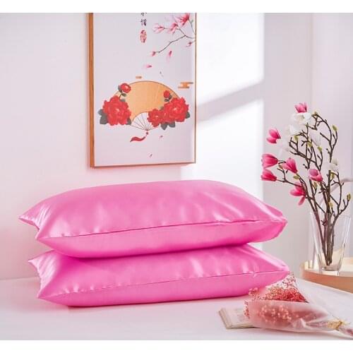 Color Fabric Multi-Color Pillowcase of Various Sizes Smooth and Comfortable Support Customization