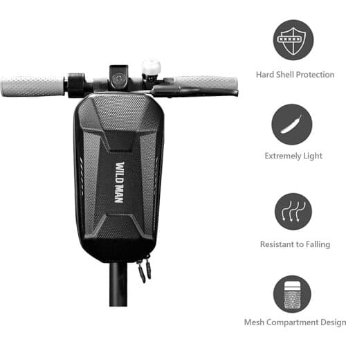 Electric Scooter Bag For Xiaomi Mijia M365 For Segway Ninebot ES1 ES2 Accessories Head Handle Bags Front Storage Case Waterproof