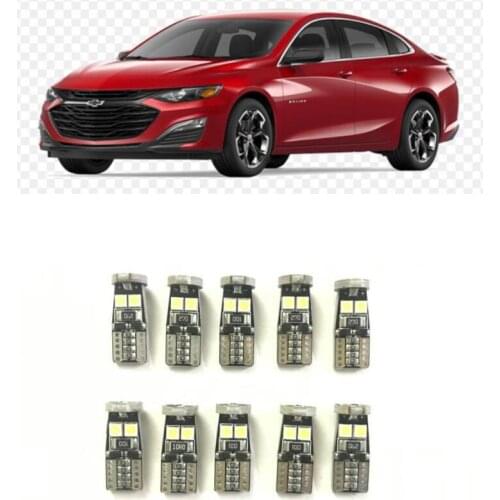 Canbus w5w Led interior lights For Chevy Sport Colorado Equinox Malibu Silverado Sonic Suburban Traverse