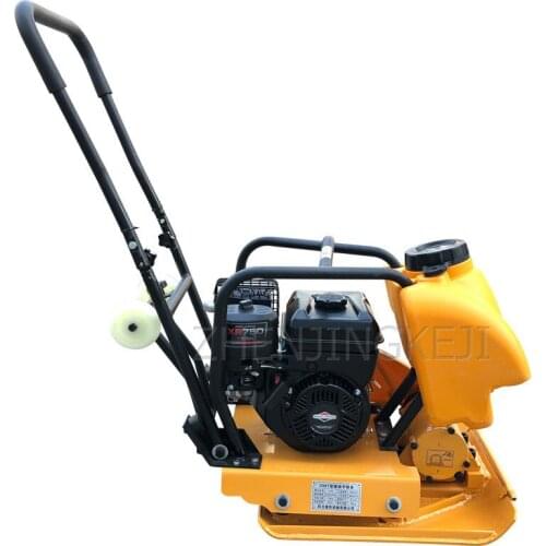 Gasoline Plate Compactor Small Compaction Plate Compactor Asphalt Road Backfill Soil Vibration Plate Compactor Power Tools 5500W