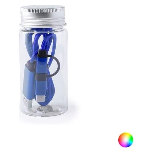 USB Cable to Micro USB, USB-C and Lightning (1 m) 146177