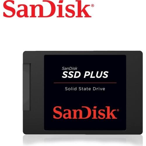 100% Sandisk SSD Plus 120GB 240GB 480GB SATA III 2.5" laptop notebook solid state disk SSD Internal Solid State Hard Drive Disk