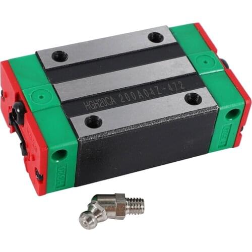 Steel HGH20CA 20Mm Linear Rail Guide Block for CNC Machine Parts Manufacturing Equipment
