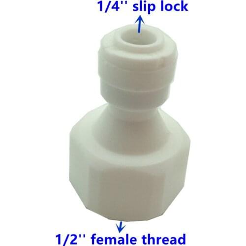 A229 1/2'' female thread 1/4'' quick push connectors slip lock fitting for misting system