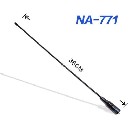 2PCS Antenna for Baofeng 888s 999s 5r 6r 82 Kenwood Walkie Talkie Portable Two Way Radio Outdoor Activity Equipment Accessory