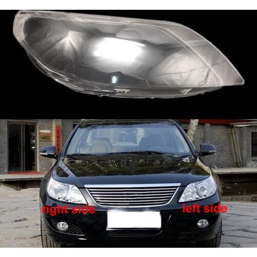 Front Headlamps Transparent Lampshade Headlight Shell Masks Hardening Treatment For BYD F6 2008 2009 2010 2011 2012