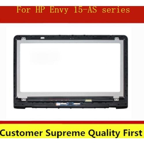 15.6' IPS LCD Laptop Touch Screen Digitizer with Frame assembly B156HAN04.0 For HP Envy 15-AS series 1920x1080