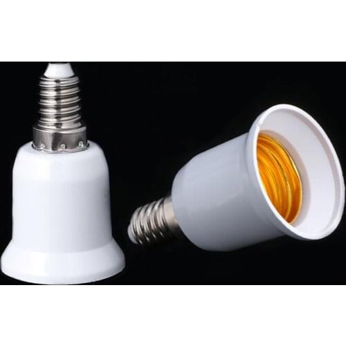 E14 To E27 Base Screw LED Light Lamp Bulb Holder Adapter Socket Converter