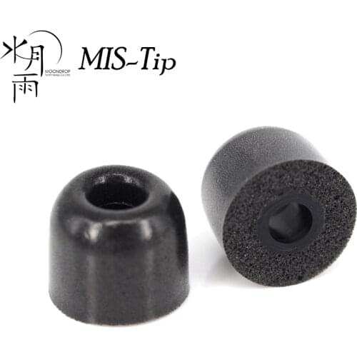 Moondrop MIS-Tip Sponge Eartips for KXXS/ Spaceship/S8 Earphones(2 pair)